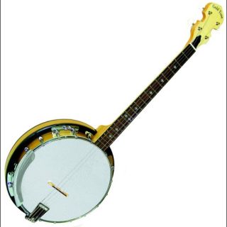   Cripple Creek CC Tenor 4 String Banjo w Rolled Brass Tone Ring