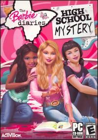 The Barbie Diaries High School Mystery PC CD Girl Game