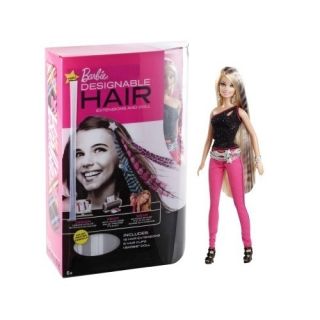 Barbie Designable Hair Extensions and Barbie Doll Top Toy 2012