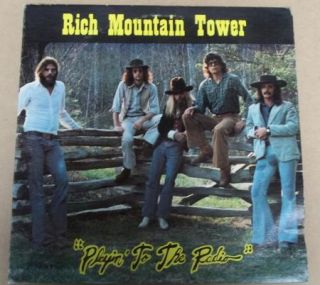 Private Rural Rock LP RICH MOUNTAIN TOWER Playin To The Radio HEAR