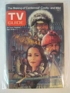 TV Guide Sept 30 Oct 6 1978 Centennial Robert Conrad Richard 
