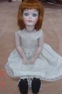 Jumeau Porcelain Doll Reproduction by Barbara Downing