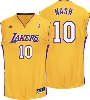   Jersey Adidas Revolution 30 Gold Replica 10 Los Angeles Lakers