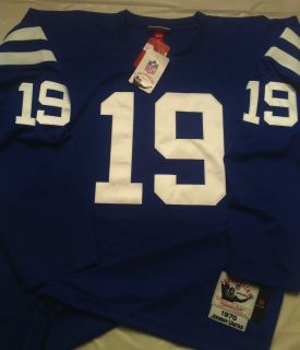 Johnny Unitas 1970 Baltimore Colts Authentic Mitchell Ness Jersey 