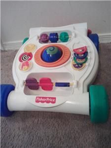 fisher price activity walker push baby toy