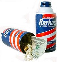 Barbasol Shaving Cream Secret Hide Cash Diversion Safe