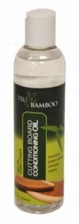 Trubamboo Bamboo Cutting Board Utensil Conditioning Mineral Oil 8 5oz 