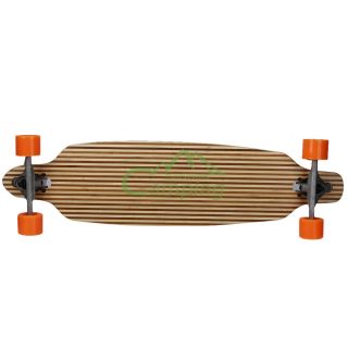 06 x 36 02 Pro Skateboarding Bamboo Wood Deck Longboard Complete 