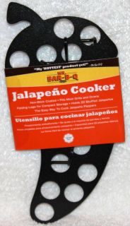 Mr Bar B Q Jalapeno Pepper Cooker Rack Grill Barbeque Accessories