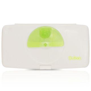 Dubon Green Baby Wipe Case with Swivel Lid and Free Shipping