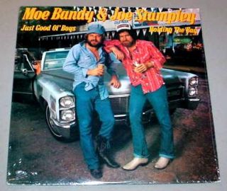 Moe Bandy Joe Stampley SEALED LP Just Good OL Boys
