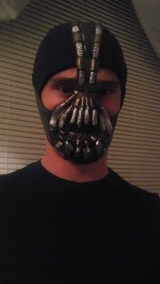 Bane Mask The Dark Knight Rises Tom Hardy Style TDKR Free Shipping 