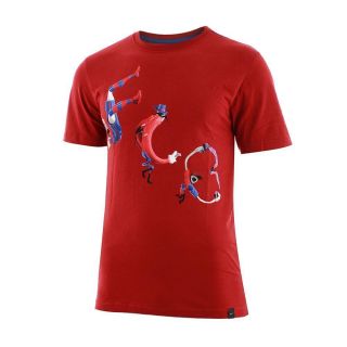 NWT Nike Barcelona Barca Soccer Mens Organic Cotton Red Shirt M Medium 