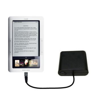 barnes and noble nook wi fi portable aa battery extender