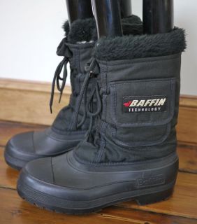 BAFFIN Canadian Insulated Rubber SNOW Rain BOOTS Mens 9 W 42.5