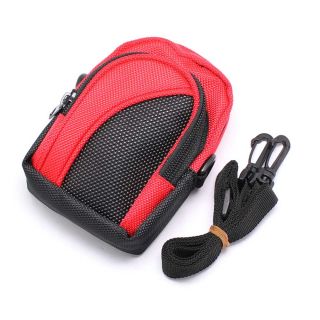 Mini Durable Strap Digital Camera Bag Pouch with Zipper