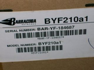 barracuda networks web filter 210 byf210a1 on auction barracuda 