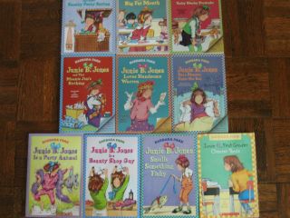   10 Junie B Jones Books by Barbara Park Kindergarten First Grade