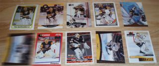 Tom Barrasso Pittsburgh Penguins NHL Hockey Insert Card Lot L@@K