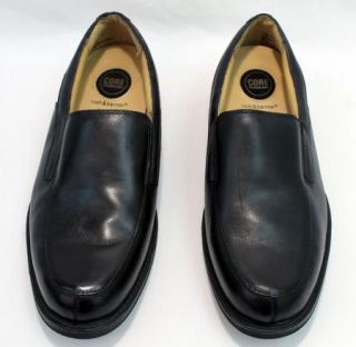 NEW Croft & Barrow Dalton Black Leather Loafers Mens Size 11 Wide