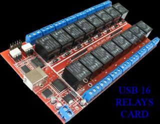 USB Module Board 16 Relay Card Home Automation Inteligent Home System 