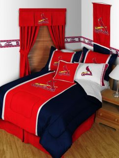 St Louis Cardinals Licensed MLB Comforter and Sham Set