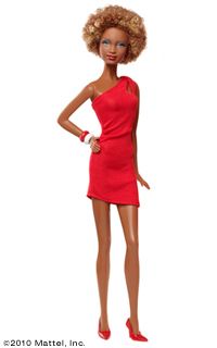 Barbie Basics Model 8 Red Dress Exclusive Doll Muse AA