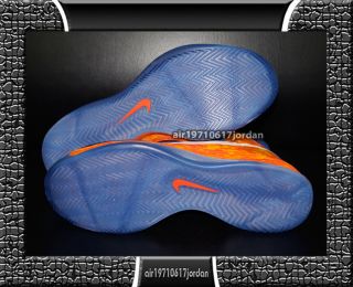 2012 Nike Hyperfuse PE Florida Carrier Classic Royal Orange 525022 404 