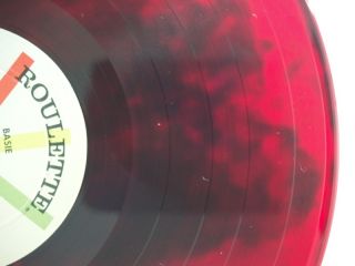 Count Basie Atomic E MC2 Stereo Transperant Red Marble Vinyl Roulette 