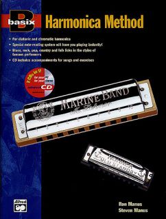up for auction one basix harmonica method book cd for your pc stereo 