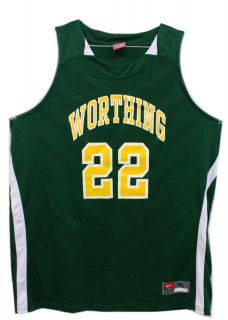   Official Houston Worthing Basketball Uniform Jersey 22 Sz XL