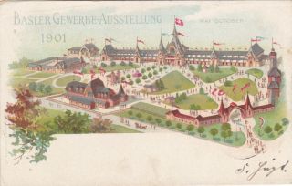 Basler Gewerbe Ausstellung 1901 Switzerland Basel Artist Expo Austria 