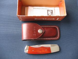 Buck Knife 1988 1st Version Model 531 Bucklock 1 with Original Sawby 