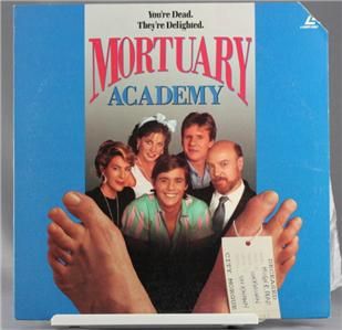 Laser Disc Comedy Movie Mortuary Academy Wolfman Jack