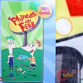 Phineas and Ferb Agent P Cotton Beach Towel Bath Towel