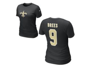 Nike Name and Number (NFL Saints / Drew Brees) Womens T Shirt