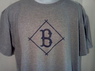 Brooklyn Dodgers 1911 MLB Throwback Logo T Shirt Large