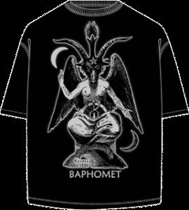 Baphomet T Shirt Gothic Anton Levy Crowley