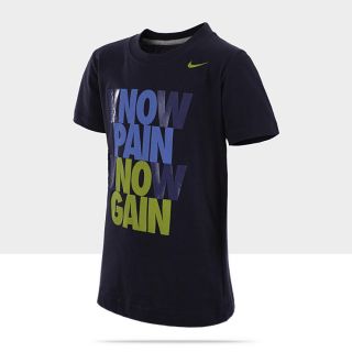  Nike Know Pain Know Gain Pre School Boys T Shirt