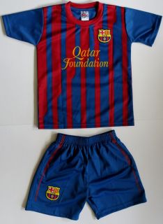 Barcelona Soccer Jersey Short Youth Sizes