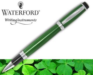 Waterford Kilbarry Guilloche Emerald Isle Rollerball Pen WF453GEI 
