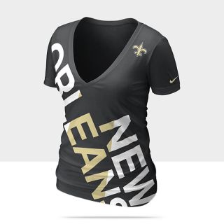  Nike Off Kilter Tri Blend (NFL Saints) Womens T Shirt