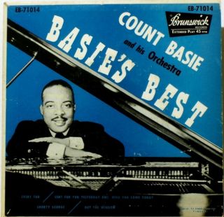 COUNT BASIE   BASIES BEST   1953 45 RPM EP
