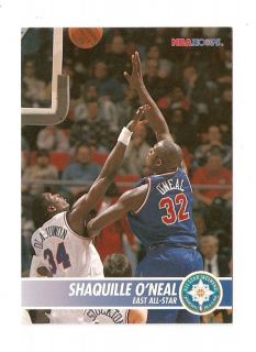 1994 95 Shaquille ONeal Hoops Basketball Trading Card 231