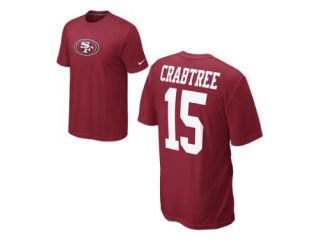 Nike Store. Nike Name and Number (NFL 49ers / Michael Crabtree) Mens 