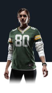    Donald Driver Womens Football Home Game Jersey 469900_327_A_BODY