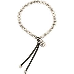 Michael Kors Heritage Leather Beaded Stretch Bracelet   Zappos Couture