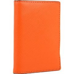 Jack Spade Crosshatch Leather Vertical Flap Wallet   