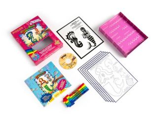 RainbowBrush Color Blending Marker Kit   Mermaid & Seahorse