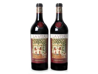Bargetto Winery 2007 La Vita Classic Italian Red Blend 2 Pack